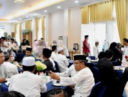 Barito Utara Momen Open House Iduladha 1446 Hijriah, Pemkab Barut Terima CSR PT Bank Kalteng