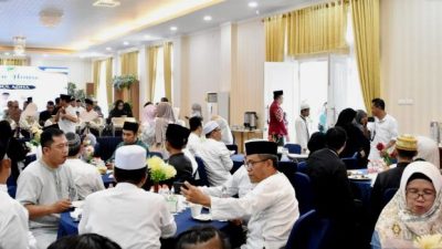 Barito Utara Momen Open House Iduladha 1446 Hijriah, Pemkab Barut Terima CSR PT Bank Kalteng